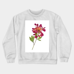 Watercolor botanical vintage Floral minimalist print 1 Crewneck Sweatshirt